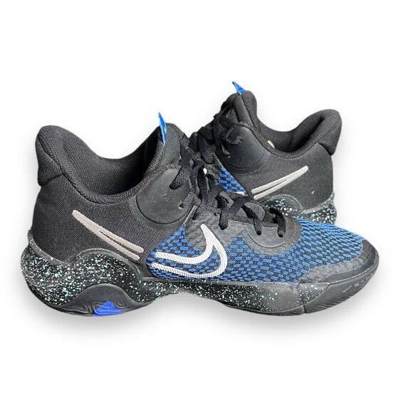 Nike KD Trey 5 IX Blue Basketball Shoes Sneakers Men’s Size 8 - CW3400-007 - Picture 7 of 11